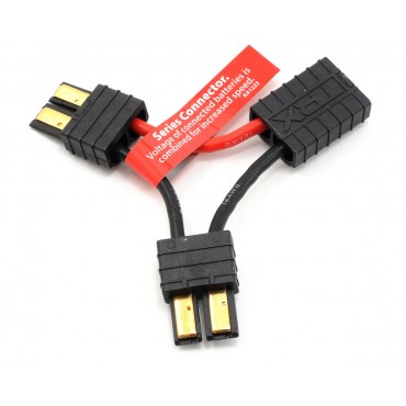 CONECTOR Y EM SÉRIE PARA 02 BATERIAS WIRE HARNESS SERIES BATTERY CONNECTION ORIGINAL TRAXXAS TRAX 3063 